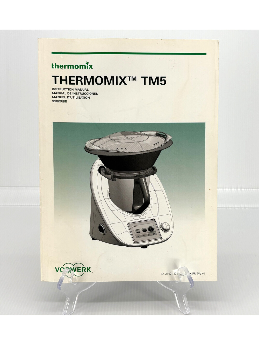 Vorwerk Thermomix TM5 Instruction Manual Multilingual User Guide Book